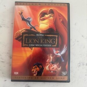 Disney The Lion King Platinum Edition DVD 2-Disc Set